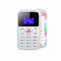 0.96 Inch MTK6261M SOS Function Card size thin China kids mini mobile AEKU M9 cell phone